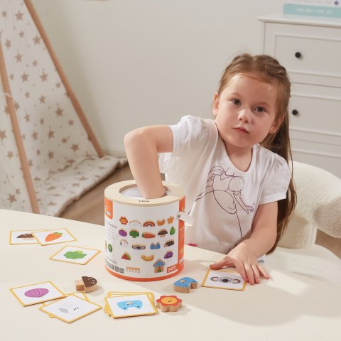 Drewniana Gra W Ciemno – Dotknij i Poczuj, Sortowanie i Losowanie Wzorów, Montessori Drewniana Gra W Ciemno – Dotknij i Poczuj, Sortowanie i Losowanie Wzorów, Montessori