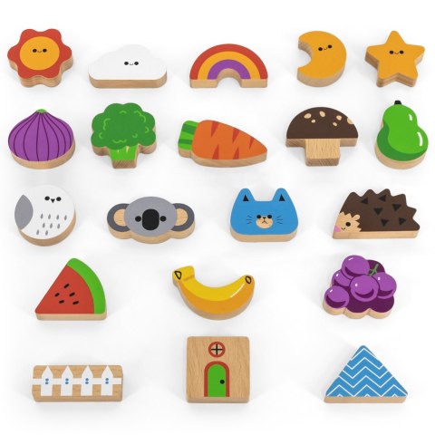 Drewniana Gra W Ciemno – Dotknij i Poczuj, Sortowanie i Losowanie Wzorów, Montessori Drewniana Gra W Ciemno – Dotknij i Poczuj, Sortowanie i Losowanie Wzorów, Montessori