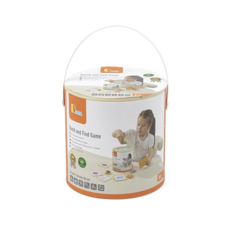 Drewniana Gra W Ciemno – Dotknij i Poczuj, Sortowanie i Losowanie Wzorów, Montessori Drewniana Gra W Ciemno – Dotknij i Poczuj, Sortowanie i Losowanie Wzorów, Montessori