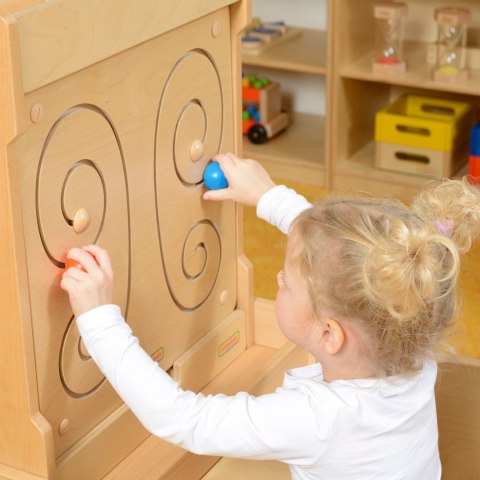 Drewniana tablica przesuwna – kształt motyla Montessori Drewniana tablica przesuwna – kształt motyla Montessori