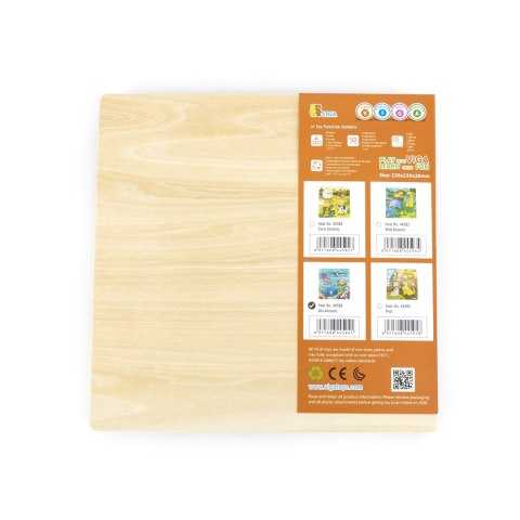 Drewniane puzzle z pinezkami „Zwierzęta morskie” Drewniane puzzle z pinezkami „Zwierzęta morskie”
