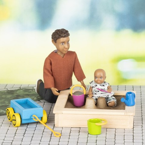 Akcesoria do domku dla lalek – piaskownica, zestaw zabawek dla dzieci, Lundby Akcesoria do domku dla lalek – piaskownica, zestaw zabawek dla dzieci, Lundby