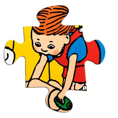 Ogromne puzzle podłogowe Pippi Langstrumpf – 24 elementy