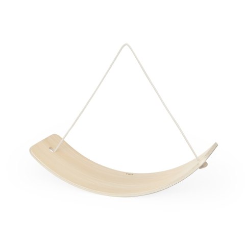 Drewniana deska balansująca z filcem Viga do ćwiczeń równowagi