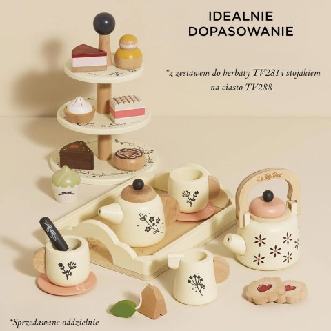 Drewniany czajniczek – akcesoria kuchenne dla dzieci