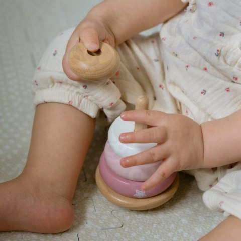 Drewniana piramidka edukacyjna – lisek